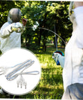 Clear Epee Body Cord For Fencing Multi Function Wire For Epee Gear displayed with fencers practicing in a park setting