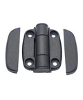 Nylon Butt Hinge Surface Mount Free Swinging 180 Degree Range With 49mm Length 44mm Width And 14mm Height Matte Black Wear Resistant Door Hinge