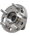 Four Front And Rear Wheel Bearing Hubs Assembly Replacement Kit For 2010 2017 Chevy Equinox And GMC Terrain, metal hub close-up