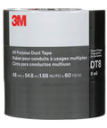3M Industrial Strength Silver Duct Tape 1.88 Inch By 60 Yard Pack Of 3 Ideal For HVAC Patching and Reinforcement shown in packaging