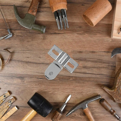 Heavy Duty Glass Door Pivot Hinges For Shower Doors With Easy Install Zinc Alloy Beefy Sturdy Metal Hinges on wood background