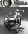 2 Pcs Rear Wheel Bearing And Hub Assembly Replacement For 2011 2016 Elantra 2013 2014 Elantra Coupe shown in close-up view