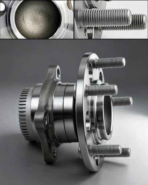 2 Pcs Rear Wheel Bearing And Hub Assembly Replacement For 2011 2016 Elantra 2013 2014 Elantra Coupe shown in close-up view