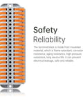 Lever Wire Nut Connector For DIY Wiring And No-Fuss Home Upgrades, Push-In Electrical Terminals, 24-12 AWG Compatibility shown
