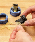 Silicone Glue Applicator Tips For Domino Joints 6 Plus 6 Pack With Caps And Cleaning Tools, precision glue dispensing