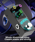 Bangin Compact Digital Reverb Guitar Pedal With 9 Modes Room Hall Chorus Duck Plate Studio Echo LoFi, True Bypass