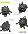 Four Pack Lawn Mower Fuel Pumps Replacement Kit For Easy Starts No Fuss Durable Black Pumps Compatible With 491922 691034 692313 808492 808656 808281 Engines Save Time And Energy On Yard Work