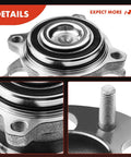 Close-up of Rear Wheel Bearing And Hub Assembly Bolt-On 5 Lug Fits Honda CR-V 2007 2011 And Accord Crosstour 2010 2011