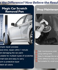 Car Scratch Repair Pen All Colors Universal Quick Fix For Scratches Swirl Marks And Scuffs Easy DIY Paint Restoration Kit with features