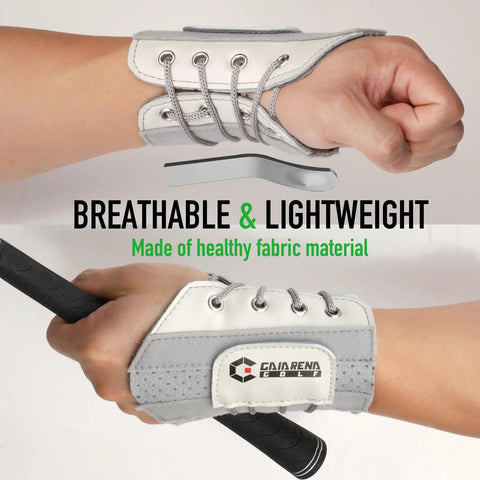 Lead Wrist Golf Swing Trainer Brace For Beginner Players, Fix Wrist Angle To Build Muscle Memory, Sizes M L XL