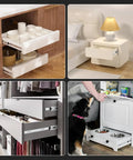 Pro Grade 16 Inch Soft Close Drawer Slides 5 Pair Full Extension Ball Bearing Side Mount Heavy Duty Cabinet Glides With 100 Pound Capacity in modern kitchen and living spaces.