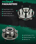 Front Wheel Hub Bearing Assembly For Mazda 3 2014-2017 And Mazda CX-3 2016-2017 OE 513354 with product parameters