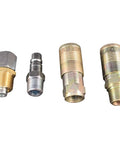 G Style Air Coupler And Plug Kit For Half Inch Fittings With Buna N Seals Beefy Brass Reducer Bushing 2 Plug Styles