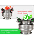 Drop In Heavy Duty Clutch Fork Kit With Boot Throwout Bearing And Pivot Ball For 1959 To 1988 Chevy Cars Chevelle Malibu Monte Carlo El Camino Impala Caprice Bel Air Biscayne Nomad And Corvette Replacement For 3899621 spring tab fit guide