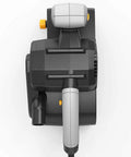 Top view of 7 Amp 3x21 Inch Belt Sander With Variable Speed 120 To 400 RPM Dust Bag 2 In 1 Bench And Belt Sander