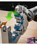 Close-up of Elukht Heavy Duty Hydraulic Crimping Tool For Electric Car A/C Line Hose Clamps with ergonomic grip.
