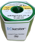 Solder Wire 24-7068-1402 Sn96.5Ag0.3Cu0.5 Lead Free Rosin Core 0.031 Inch Diameter 1 Pound SAC305 Flux spool