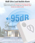 Smart Water Leak Detector Sensor With 95dB Alarm, Email And App Alerts, No Subscription Fee, WiFi Flood Monitor for home