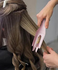 Using Go To Auto Curling Iron For Quick Pretty Curls Space Saving 32mm Ceramic Barrel Negative Ion Technology on long hair