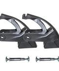 Roller Skate Replacement Brake Pad Set For Adult Inline Skates With 70mm To 80mm Wheels Non Slip Safety Brake Block Rear Mount Compatible 2 Pack Black