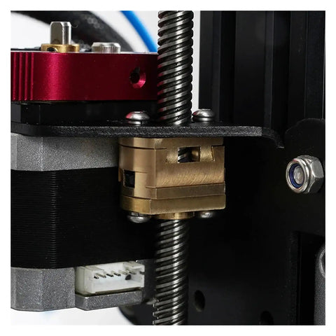 Dope 18mm Brass Oldham Coupling For Ender 3v2 Creality Cr10 Z Axis T8 Lead Screw Upgrade Part Smooth Printing Build Plate Fix on 3D printer