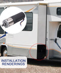 Nirakoka RV In Wall Slide Out Motor 236575 Replacement For Lippert Schwintek In Wall Slide System 12V 300 To 1 High Torque Gear