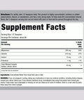Supplement facts panel for Trace Mineral Liquid Supplement For Real Wellness And Energy 8 Fl Oz Therapeutic Grade Non GMO