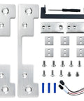 Heavy Duty Electric Strike For Latchbolt Locks Dual Voltage 0.5 To 0.625 Inch Bolt Compatible With Hes 5000C 630 parts layout