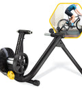 M2 Smart Indoor Bike Trainer With Zwift Compatibility, No-Fuss Wheel On Mount, Quiet Electromagnetic Resistance, Black