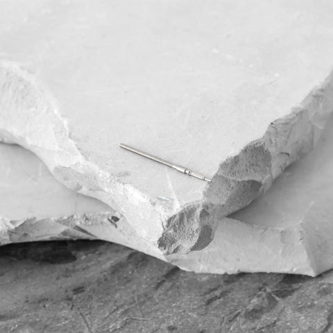 Winding Stem Clutch Repair Tool Kit component for ETA 2836 2824 2834 2846 movements displayed on a textured stone surface