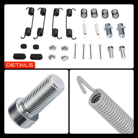 Heavy Duty Rear Side Drum Brake Hardware Kit For Dodge Durango And Jeep Grand Cherokee Wraps Up Your Braking System With A Solid Fit And Reliable Performance To Keep You Slaying The Road Safe And Sound Today