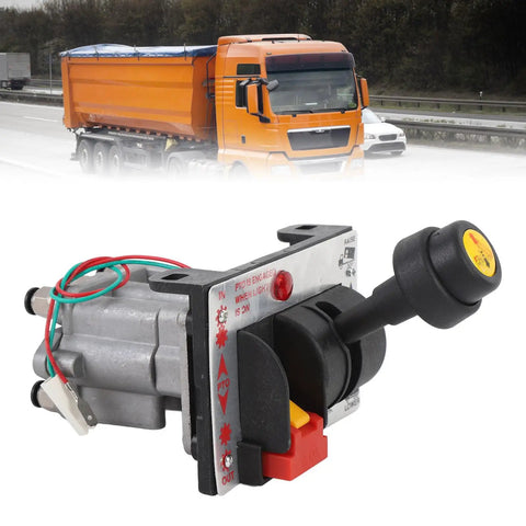 Beefed Up Dump Truck PTO Control Valve Proportional Hydraulic Valve With PTO Switch Six Holes Four Working Positions Slow Down Tipper Switch For Hydraulic System Easy Installation And Maintenance Friendly