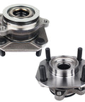 Front Wheel Bearing And Hub Assembly 513297 For 2007 To 2012 Nissan Sentra ABS Front Position Four Lug Bolts Replacement Fits 2.0L Models
