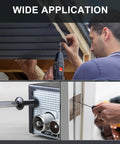 Wide application of 50Pcs No 10 X 3/4 Inch Phillips Head Self-Tapping Screws for wood, metal, and plastic fastening.