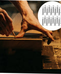 Heavy Duty Stainless Steel Clevis Pins Set, 20 Pc DIY Fastener Kit in use during woodworking project, showing pin details.