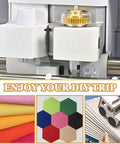 Scoring Wheel Tool Set Bundle For Card Making And 3D Home Decor machine clamp with materials and crafting project example