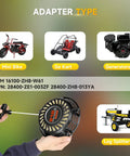 Pull Start Recoil Starter Assembly Replacement For Predator 212cc And 196cc Engines Compatible with Mini Bikes Go Karts Generators
