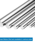 2 Pack 5mm Diameter 150mm Linear Motion Rod Shaft Guide Set Chrome Plated Case Hardened Steel For 3D Printers And CNC Machines, rods