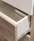 Get Rid Of Sticky Drawers With These Rock Solid 12 Inch Drawer Slides One Pair Smooth Extension Glides in use in a cabinet.