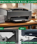 Before and after using White Lubricating Grease 250g For Printers And 3D Printers Automotive Gear Parts Plastic Gears