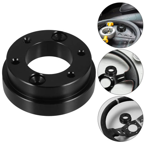 Racing Car Wheel Adapter Plate Riser Tool For Enhanced Control In Various Racing Cars Pro Grade Durable Steering Wheel Adapter Easy Install