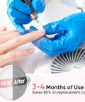 5 Pack Nail Dust Collector Filters For Melody Susie Dust Collector SPro XC320J Keeps Your Nail Station Clean And Dust Free