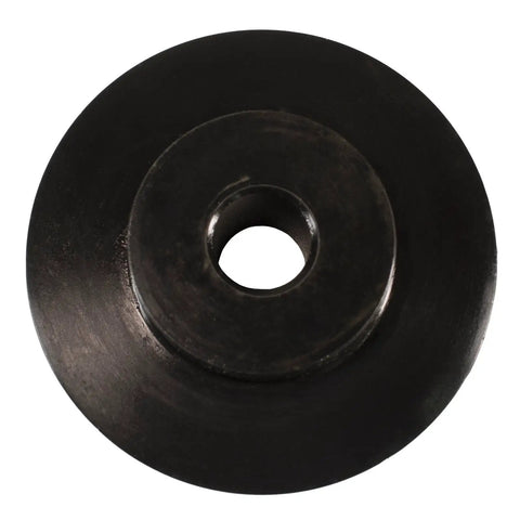 4 Pack Stainless Steel Cutting Wheels For H8 Hinged Pipe Cutters Replacement Wheels shown from top, durable and precision ground.