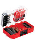 35 Piece Screwdriver Bit Set With Heavy Duty Shock Resistant Steel CNC Machined Tips For A Tight Fit Includes Four Drill Bits