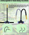 Plug And Play Drip Irrigation Kit For Garden And Potted Plants With 100 Foot Hose 360 Degree Adjustable Mist Nozzles detail