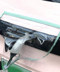 Heavy Duty Magnetic EV Charger Port Cover Hella Waterproof All Weather Guardian, clear protection over EV charging inlet.