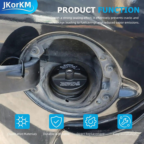 Beefed-Up Locking Gas Cap Replacement For Toyota Vehicles Easy Install Fits Camry Corolla Avalon 4Runner And Tacoma 1999 To 2016 Models Replaces OEM 77300-47020 10504 31780 installed in fuel tank opening