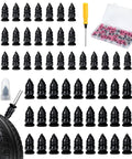 60Pcs Screw In Tire Repair Kit With Rubber Nails For Tubeless Tires Fast Emergency Flat Tire Repair Tool Easy DIY Puncture Fix