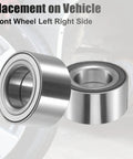 Left Right Front Wheel Bearing 510110 Pack of 1 Fits Ford C Max 2013 2018 Ford Escape 2013 2019 Ford Focus