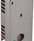 Back view of 152-9 Temperature Controller for line voltage heating, heavy-duty steel, dustproof case, no relays, easy install